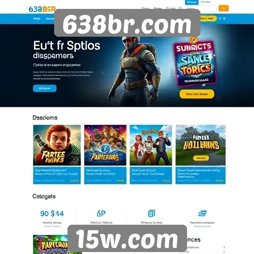 Recursos e funcionalidades do site 638br.com