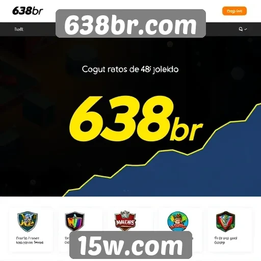 Histórico de crescimento do 638br.com no mercado de jogos